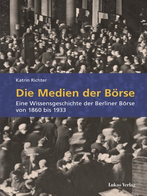 cover image of Die Medien der Börse